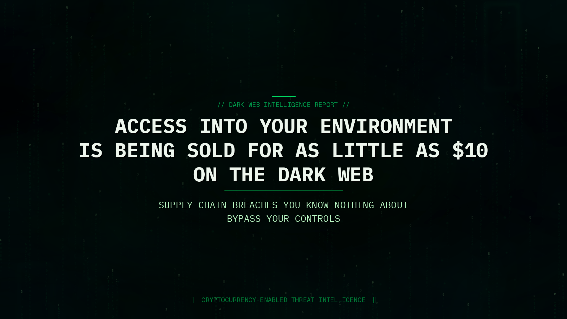 Hax cryptographic threat assessment view